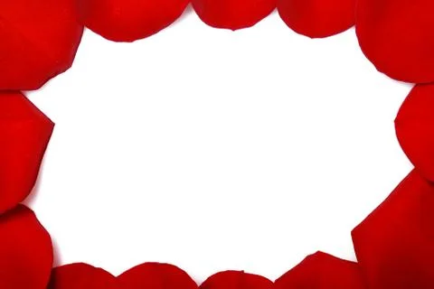 Red Frame, Copy Space Stock Photos