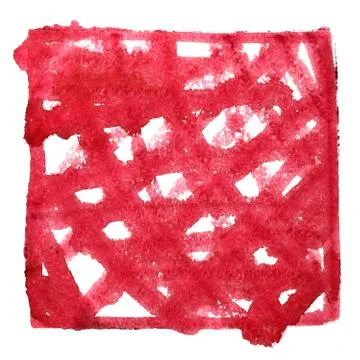 Red frame with doodle 스톡 사진