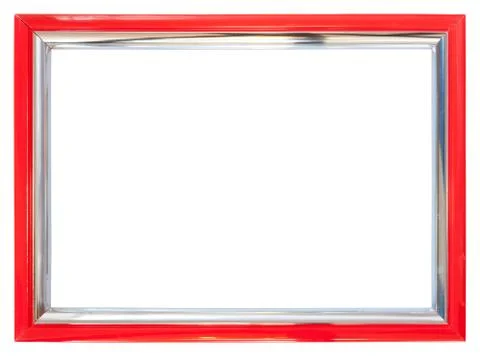 Red frame Stock Illustration