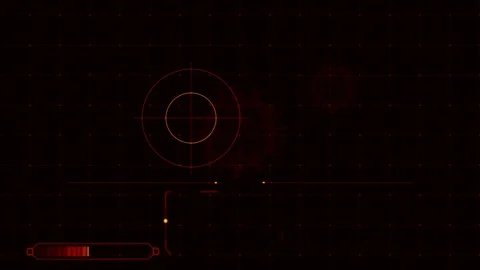 Red frame with space and Covid 19 virus. Stock Footage 129642585