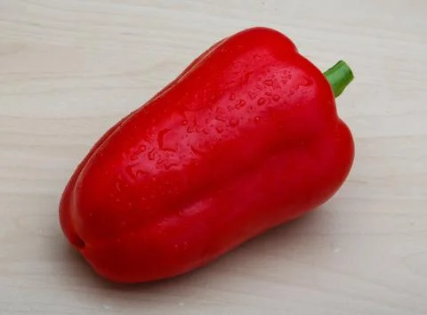 Red fresh pepper Stock Photos