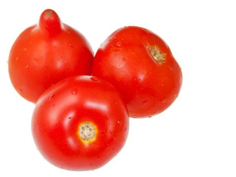 Red fresh tomatoes Stock Photos