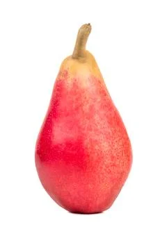 Red fruit pear Stock Photos