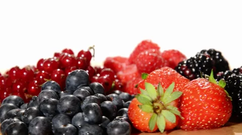 Red fruits Stock Footage 32277966