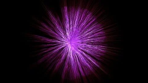Red fuzz ball blur Stock Footage 10687486