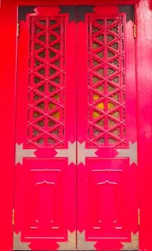 Red gate Stock Photos