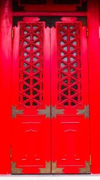Red gate Stock Photos