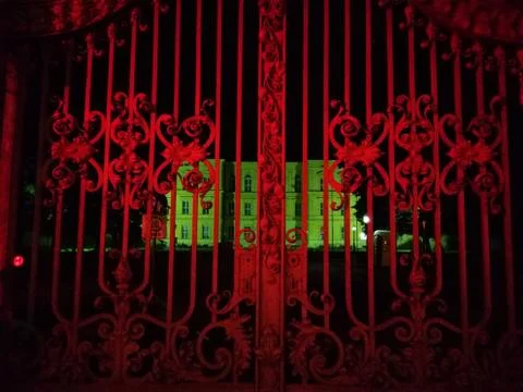 The Red Gate Stock Photos