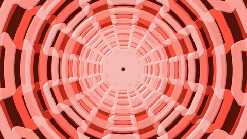Red Gear Shape Zoom Stock Footage 100386987