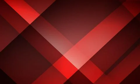 Red geometric abstract background with diagonal shapes. Stock Illustration