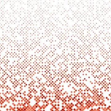 Red geometric circle pattern background Stock Illustration