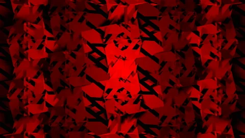 Red geometric dance Stock Footage 188567792