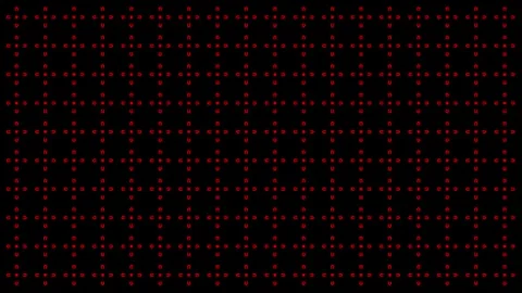 Red Geometric grid Pattern Morphing on Black Background for vj loop and event Stock Footage 337701151