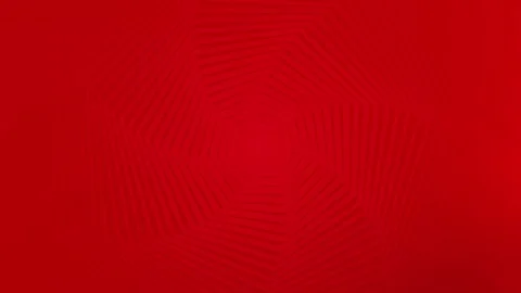 Red Geometric Lines Hexagonal Abstract Background Loop. Stock Footage 286774961