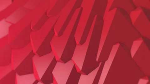 Red Geometric Motion Background For Your Videos Stock Footage 292337988