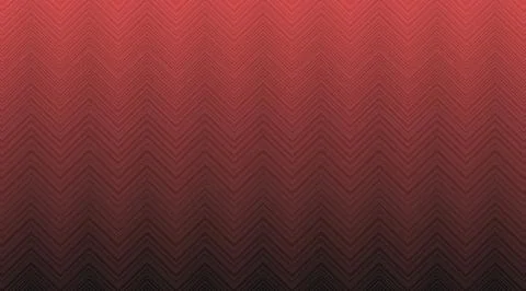 Red geometric pattern, zigzag lines Stock Illustration