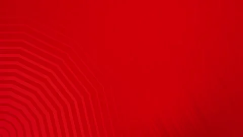 Red Geometric Rings Background Loop. Video stock 286435288