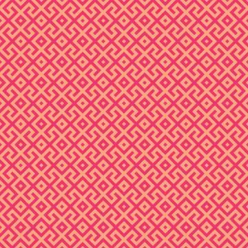 Red geometric seamless pattern Stock Illustration