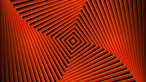 Red Geometric Square Tunnel Motion Background 스톡 동영상 338233094