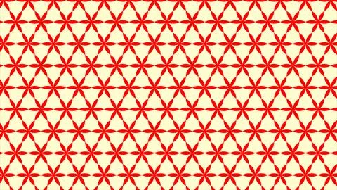 Red geometric star shape seamless pattern background vector Ilustración de archivo