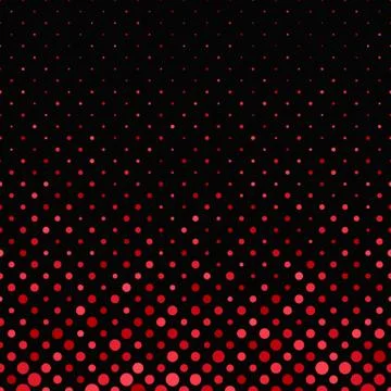 Red geometrical abstract dot pattern background - vector graphic イラスト素材