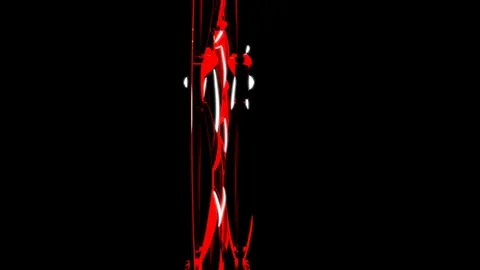 Red Giant 22 Looping Animation Stock Footage 73603806