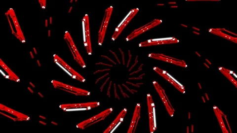 Red Giant 26 Looping Animation Stock Footage 73603920