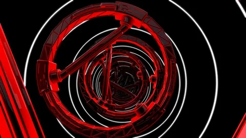Red Giant 27 Looping Animation Stock Footage 73604021