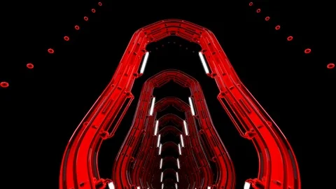 Red Giant 34 Looping Animation Stock Footage 73604142