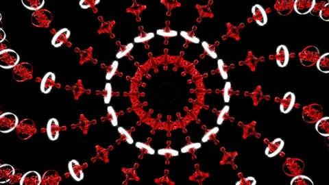Red Giant 35 Looping Animation Stock Footage 73604392