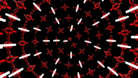 Red Giant 36 Looping Animation Stock Footage 73604419