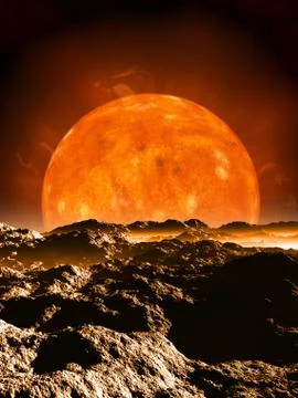 Red Giant Stock Illustration