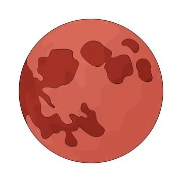 Red Giant illustration Stock Illustration