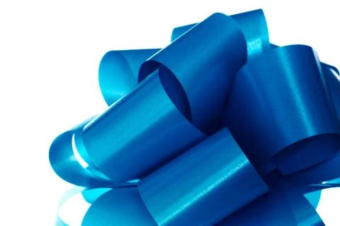 Red gift bow Stock Photos