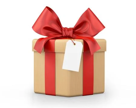 Red gift box Illustration