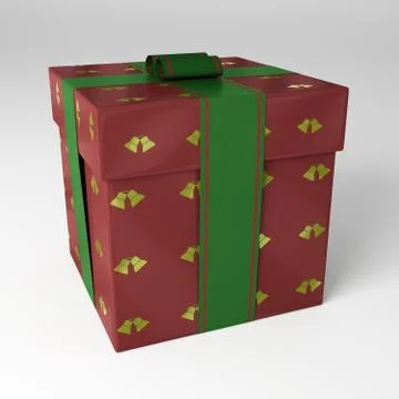 Red gift box イラスト素材