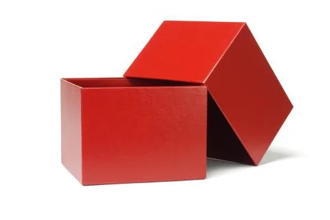 Red Gift Box Stock Photos