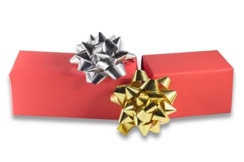 Red Gift Box Stock Photos