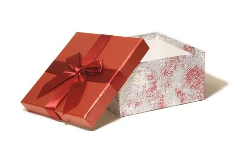 Red Gift Box Stock Photos