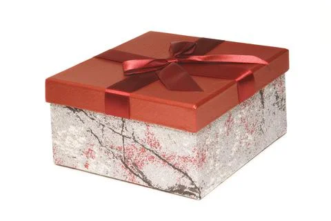 Red Gift Box Stock Photos