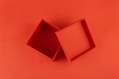 Red Gift box Stock-Fotos