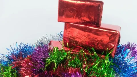 The red gift Stock Footage 288594309