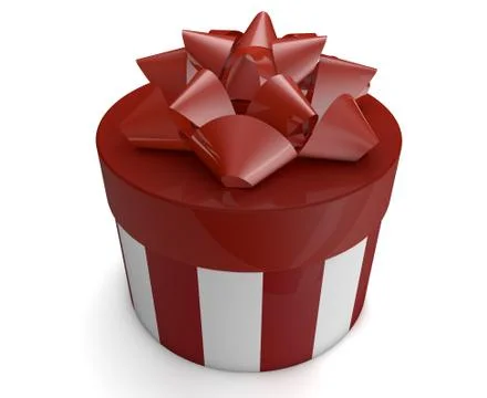 Red gift Stock Illustration