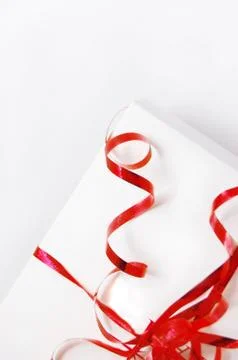 Red gift Stock Photos