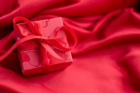 Red gift Stock Photos