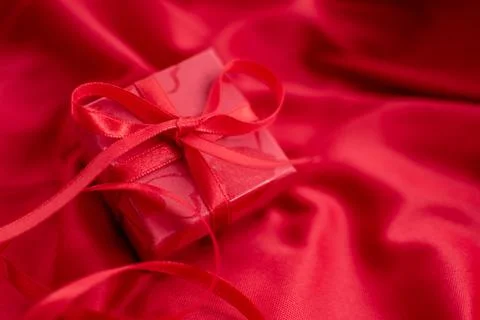 Red gift Stock Photos