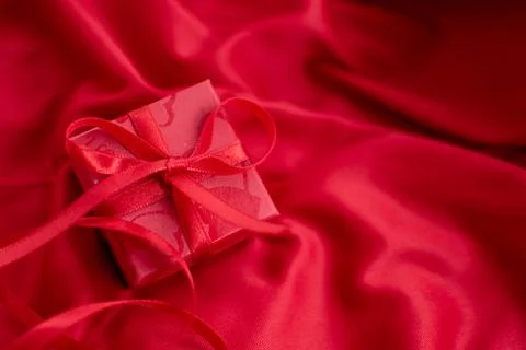 Red gift Stock Photos