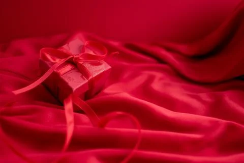 Red gift Stock Photos