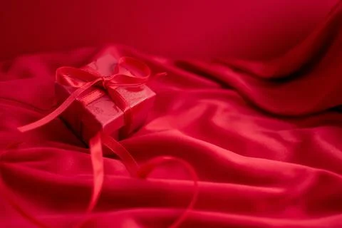 Red gift Stock Photos