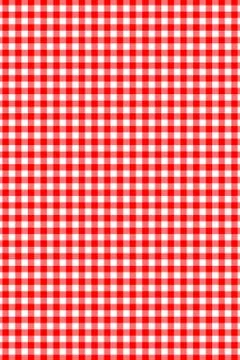Red Gingham seamless pattern. Texture from rhombus/squares for - plaid, table Illustrazione stock